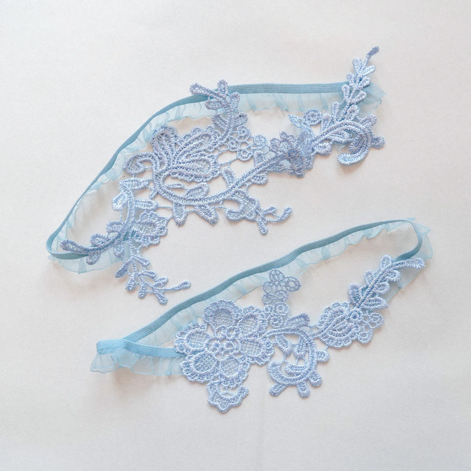 Conjunto de Cintos de Noiva Az - Garter Belt Set avaliação e preço