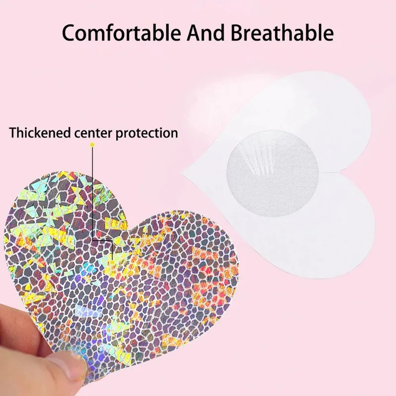5 pares de pastéis brilhantes  - Nipple Cover Pasties avaliação e preço