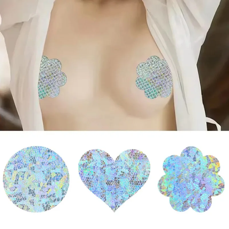 5 pares de pastéis brilhantes  - Nipple Cover Pasties avaliação e preço